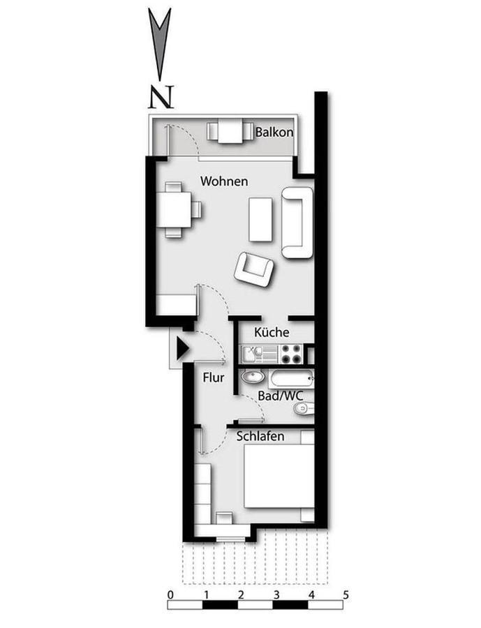 Syltdomizil Tade, App 1 Apartment Wenningstedt-Braderup Bagian luar foto